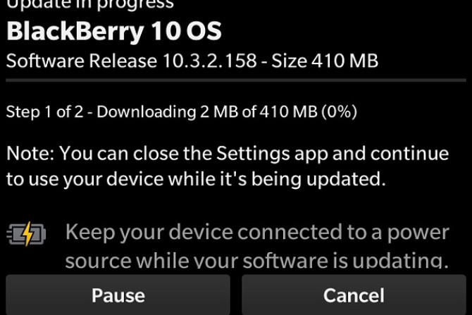BlackBerry OS 10.3.2