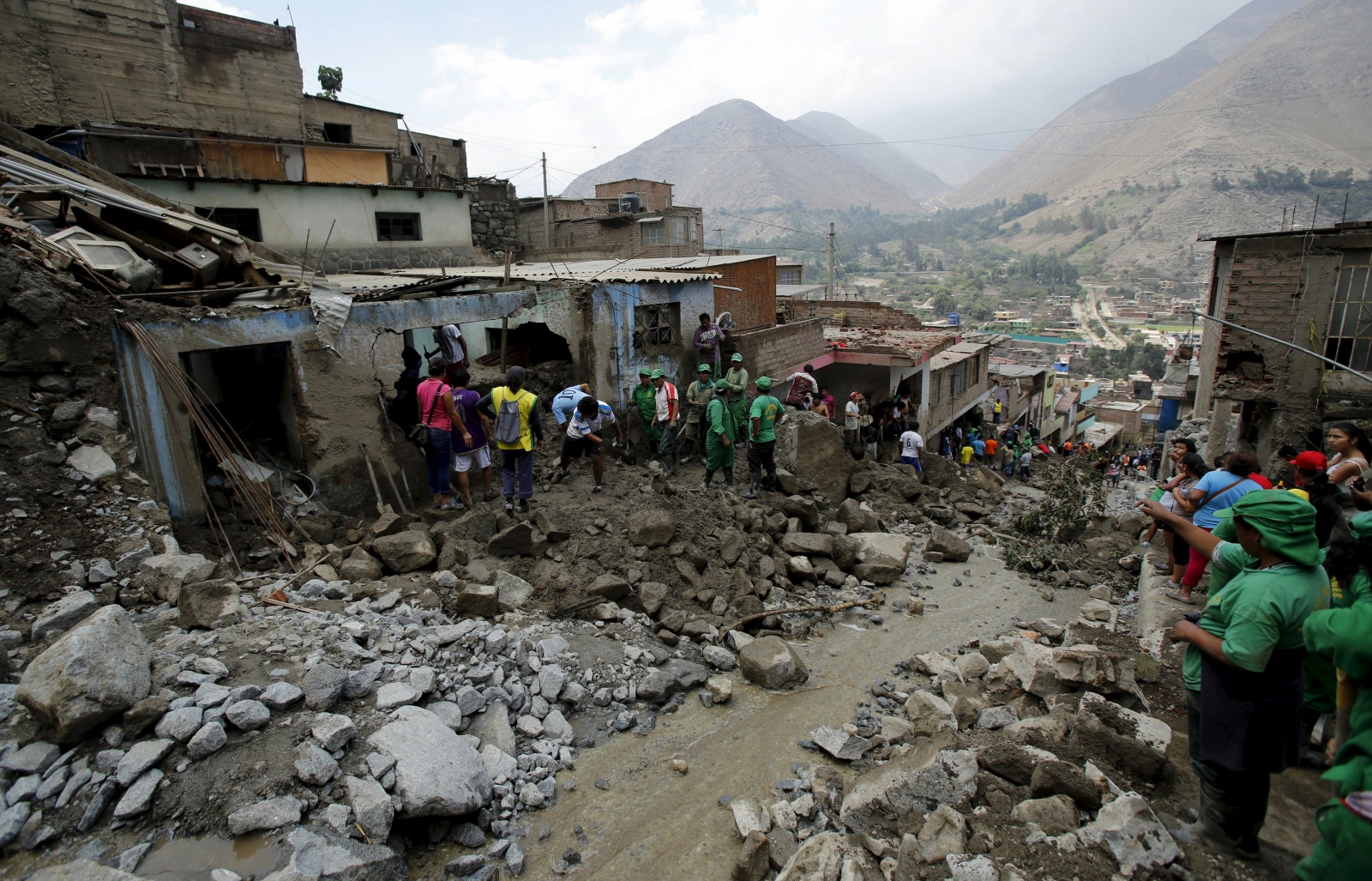 Peru declares emergency in mudslide zone IBTimes UK