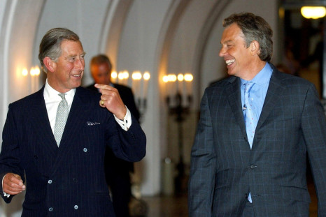 Prince Charles and Tony Blair