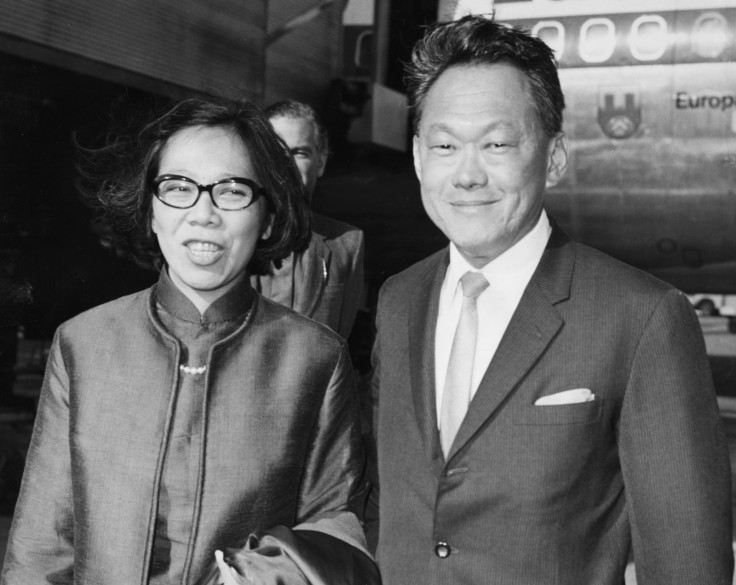 Lee Kuan Yew and his wife, 1970