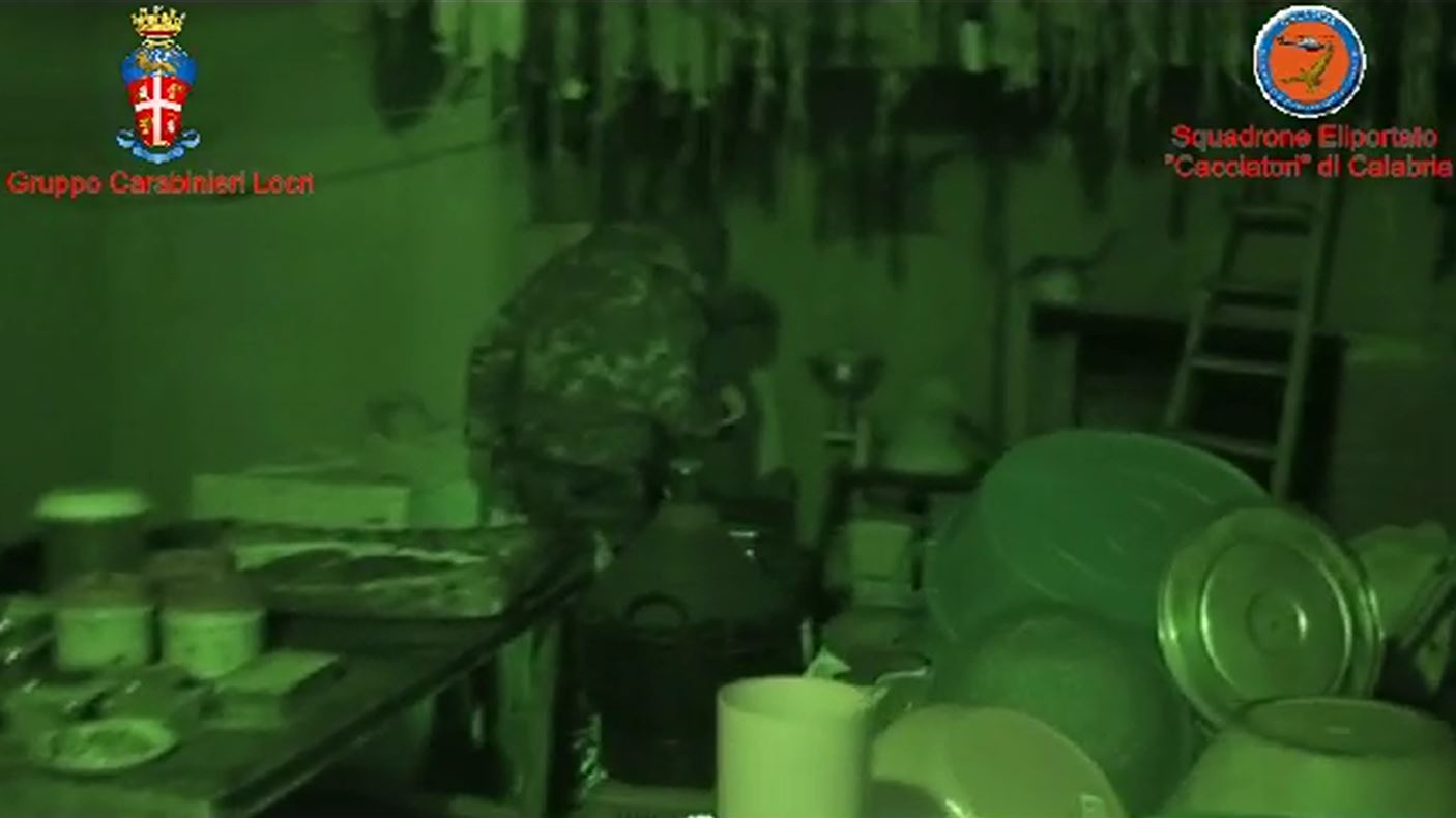 Mafia bunker found in Calabria Mafia bunker found in Calabria