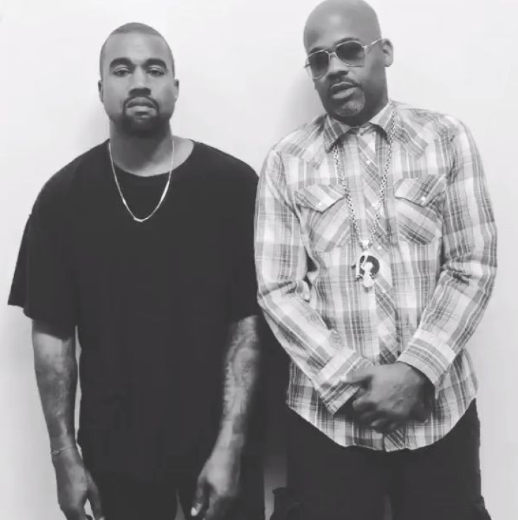 Kanye West and Damon Dash