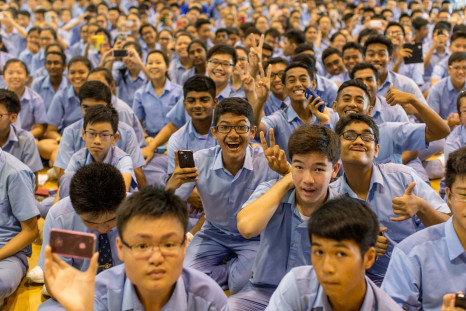 Singapore secondary school students