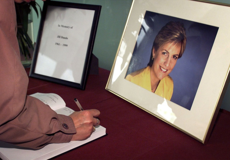 Jill Dando condolence book signing