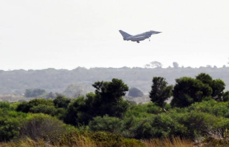 RAF Typhoon jet