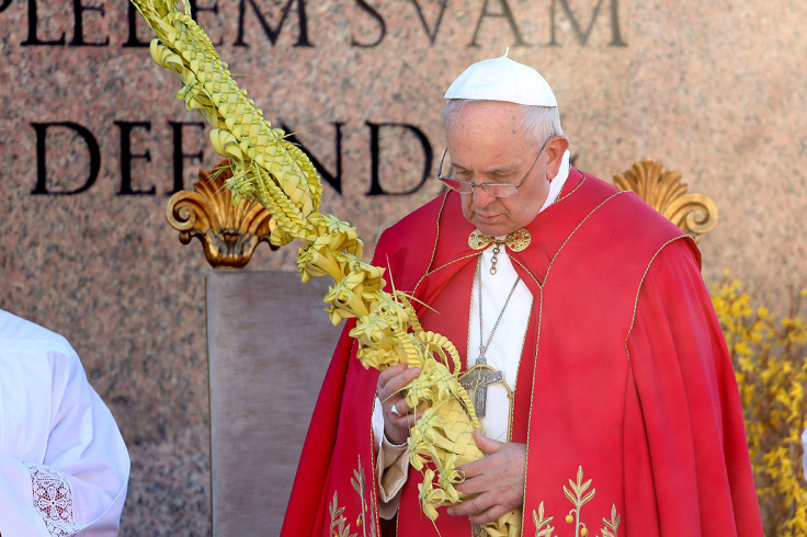 Palm Sunday pope