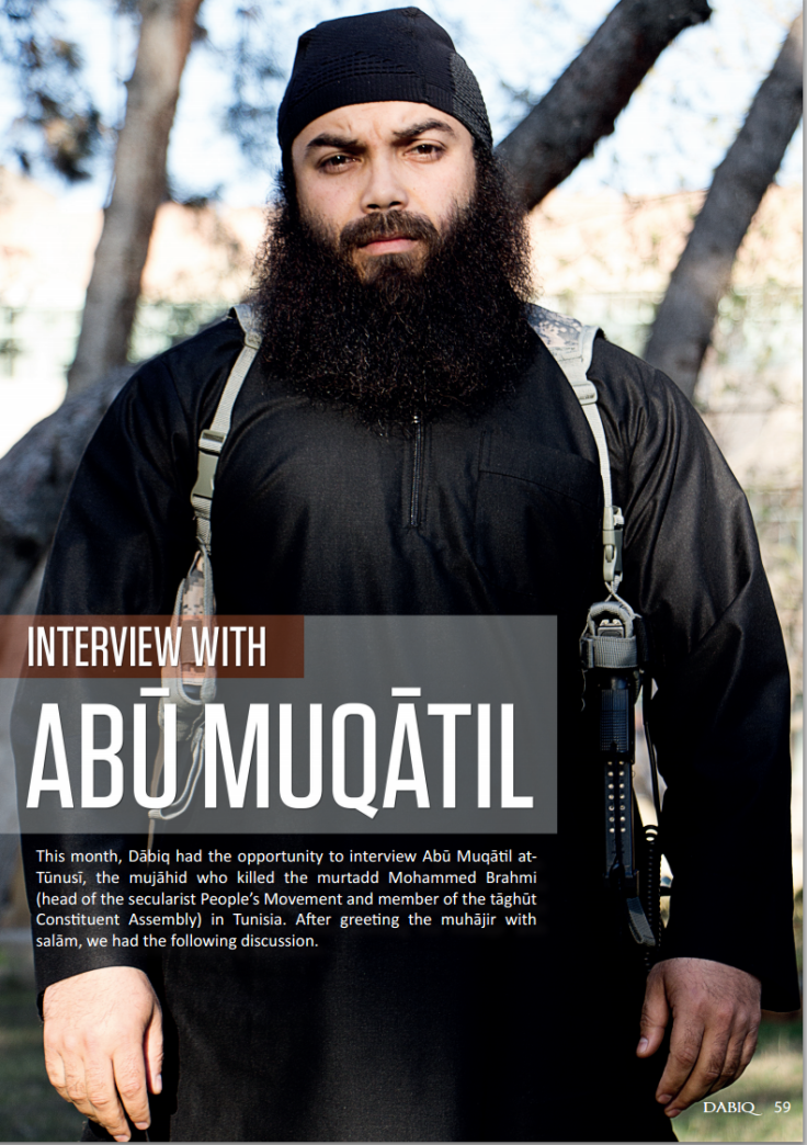 Jihadist Abu Muqatil aka Bubakr Hakim