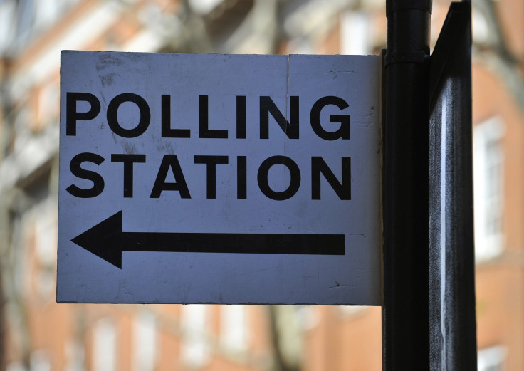 UK polling station