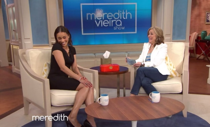 Paula Patton on The Meredith Vieira Show.