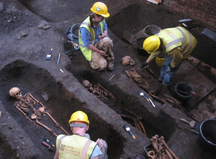 medieval burial cemetery