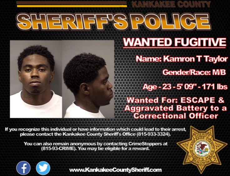 Kamron Taylor Wanted by Police