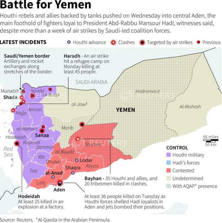 Yemen Map