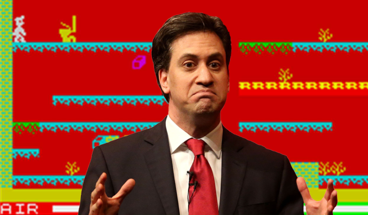 Manic Miner Ed Miliband