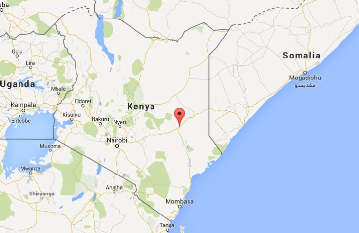 Garissa Kenya Map