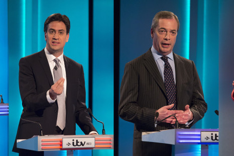 Cameron, Miliband, Farage, Sturgeon debate