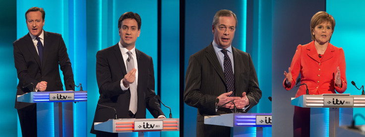 Cameron, Miliband, Farage, Sturgeon debate