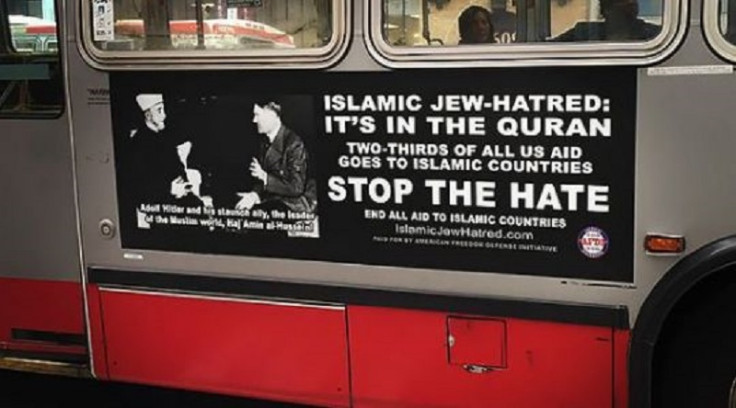 Hitler ads on Phladelphia buses