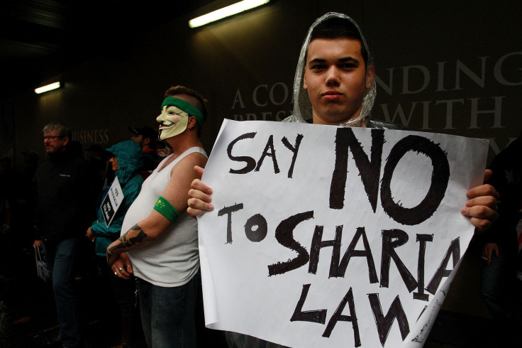 Reclaim Australia protesters