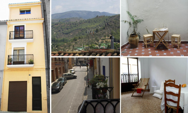 The four-bedroom house in rural Valencia