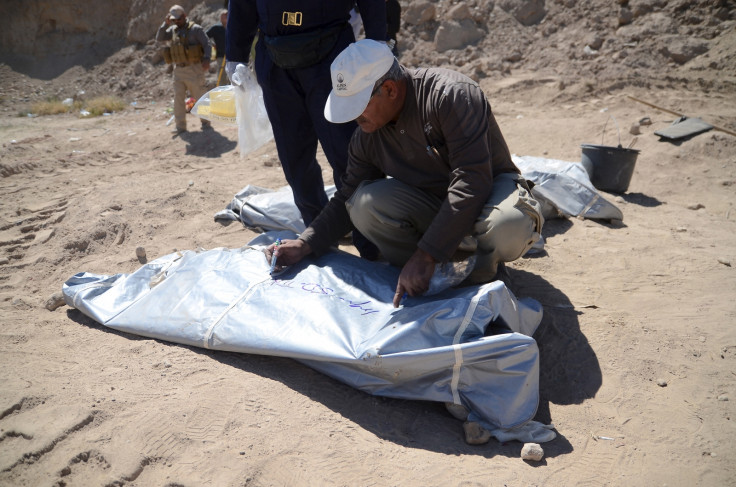 Mass grave Tikrit Saddam Hussein hometown