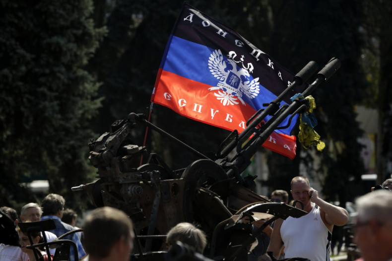 Pro-Russian separatists in east Ukraine