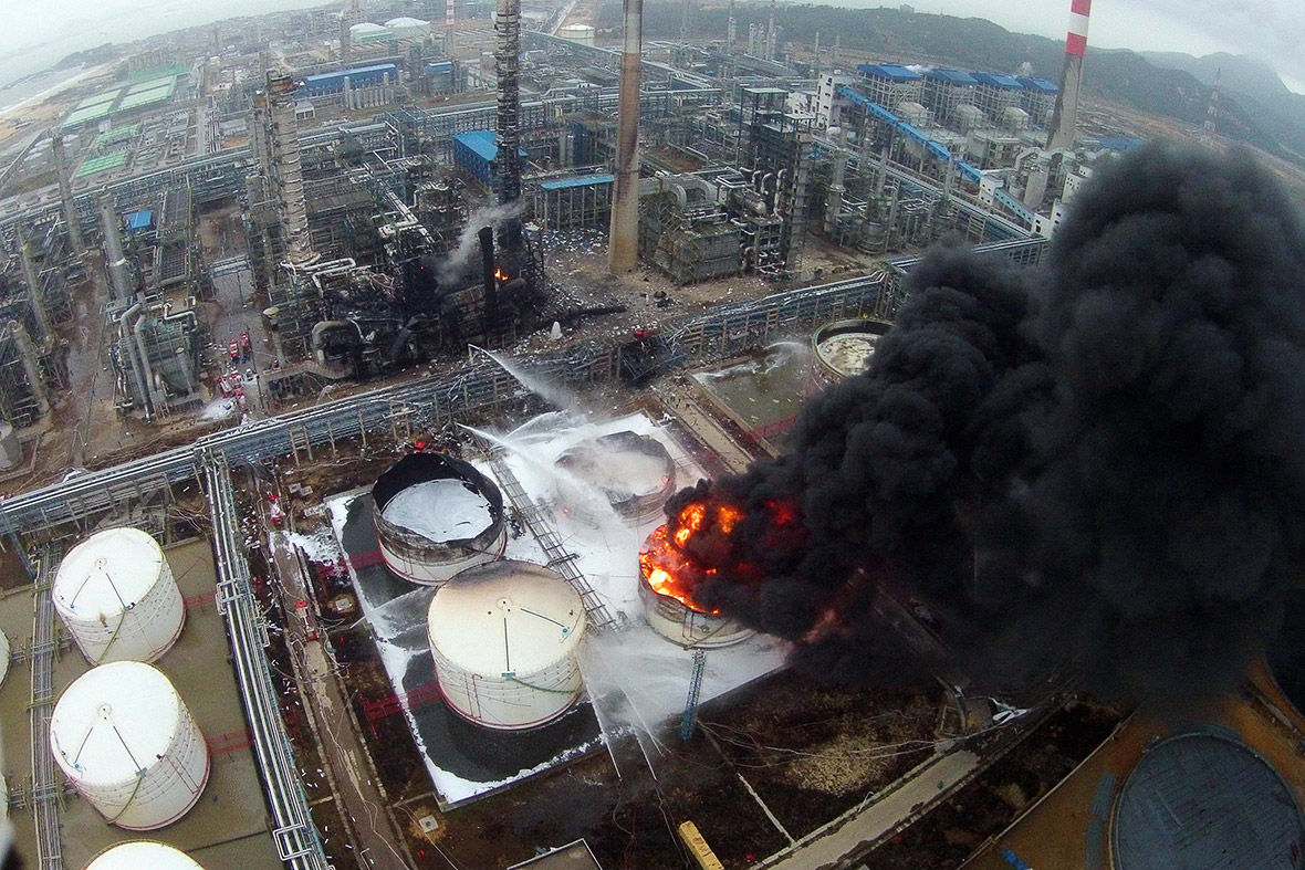 Zhangzhou chemical plant fire