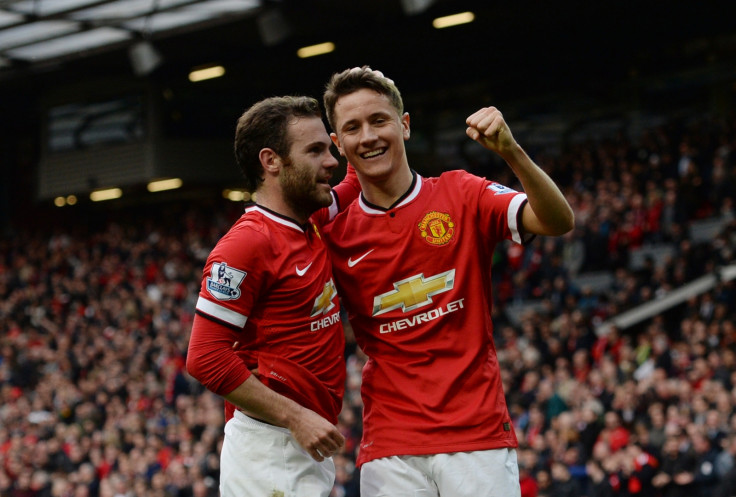 Ander Herrera and Juan Mata