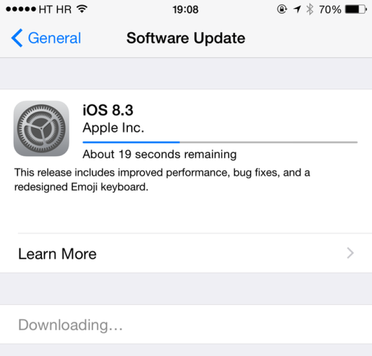 iOS 8.3 public release