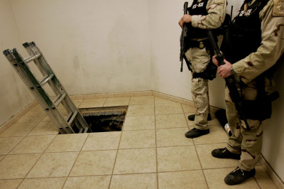 Mexico drug tunnels