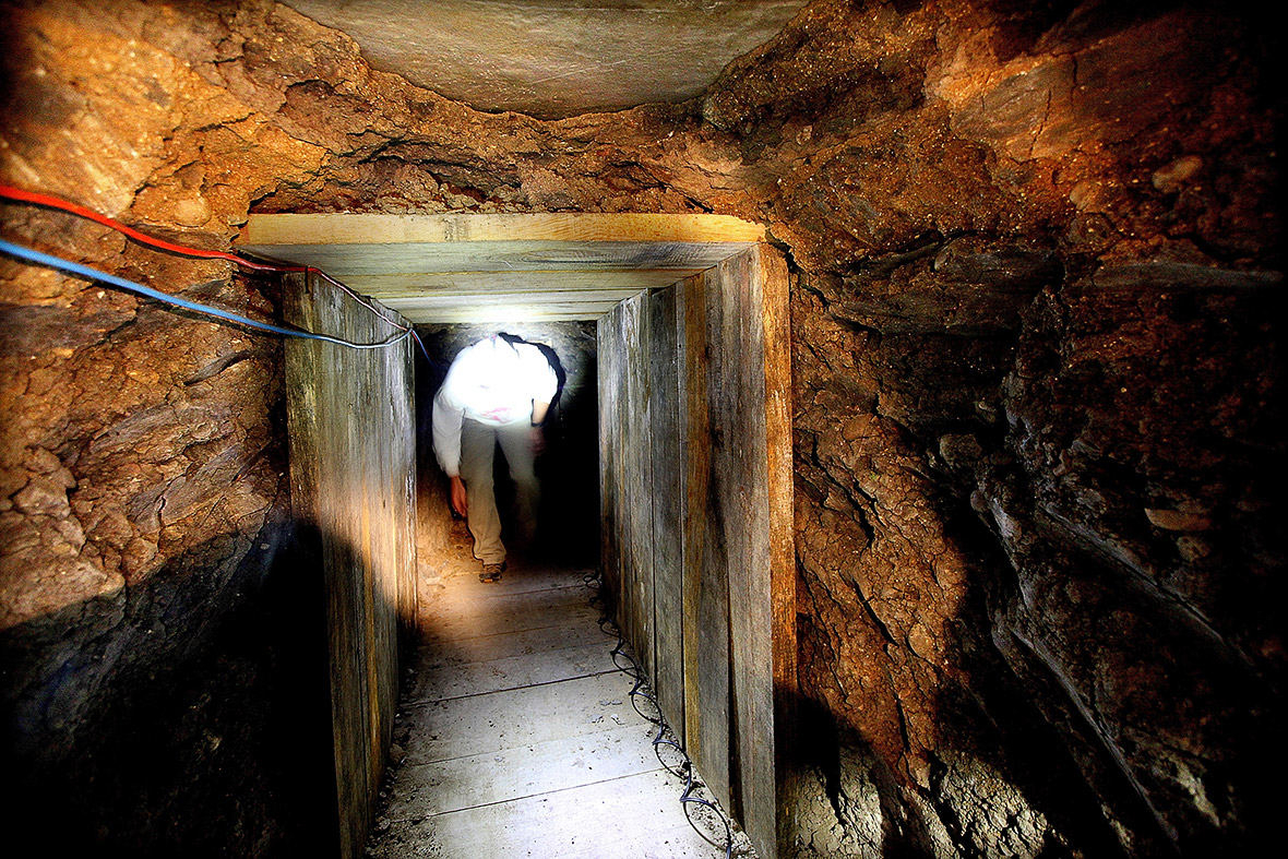 USMexico drug tunnels Photos of secret underground crossborder