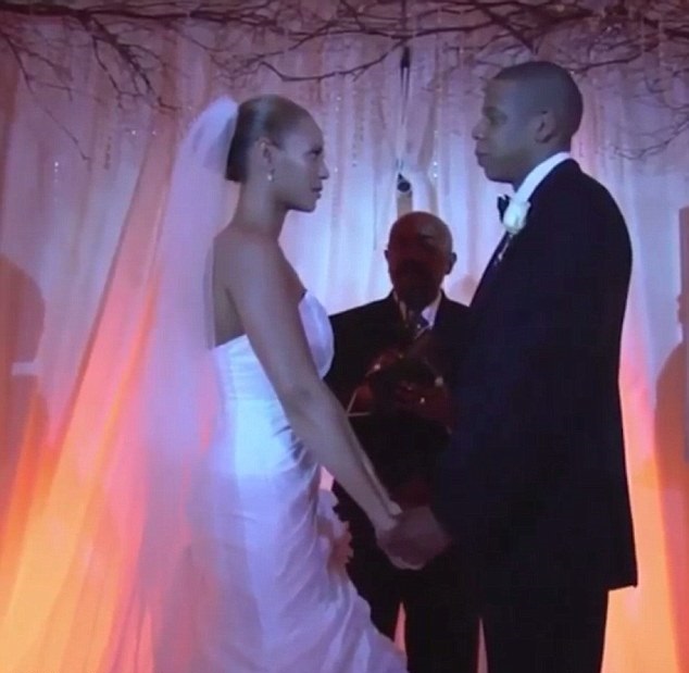 Jay Z  shares wedding video with fans to mark seventh 