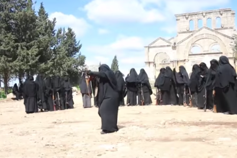 Female Jihadists training camp