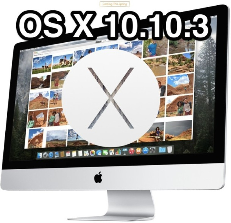 OS X Yosemite 10.10.3