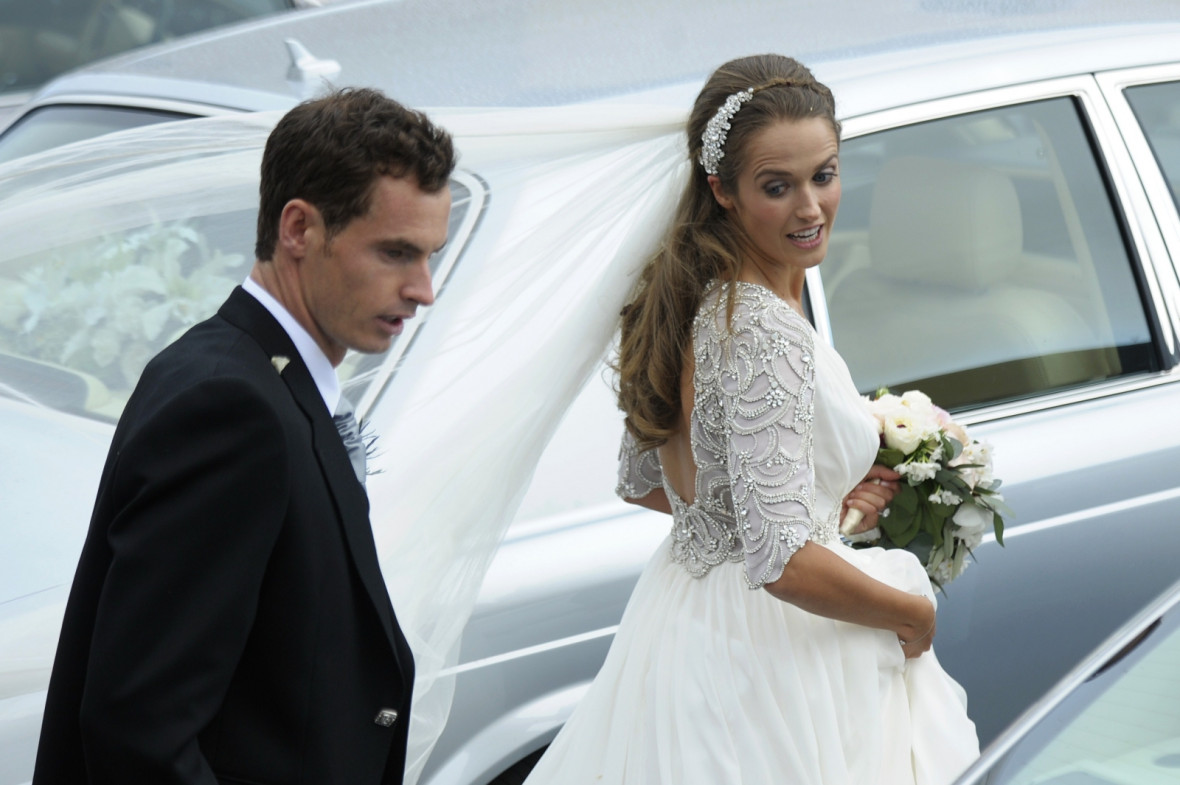 Andy Murray and Kim Sears get married Andy Murray and Kim Sears get married