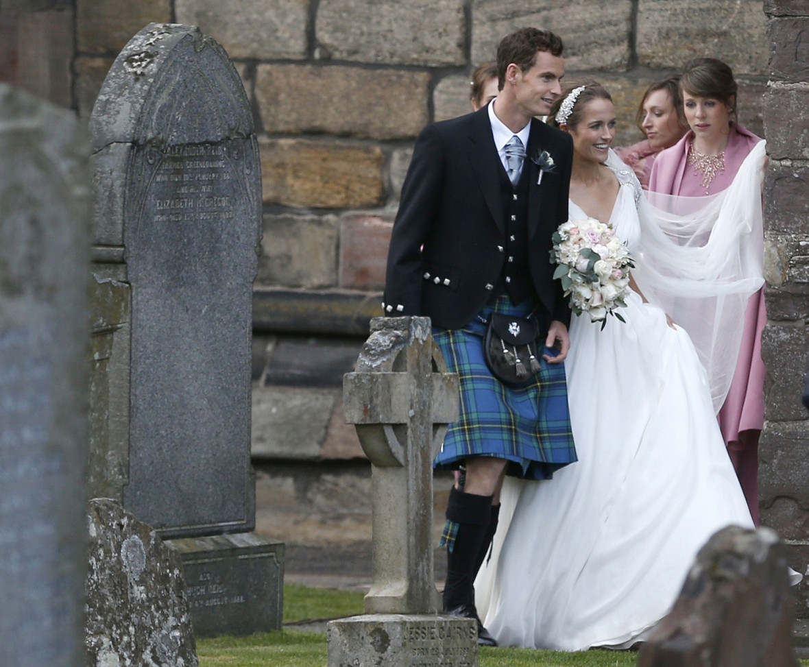 Andy Murray and Kim Sears get married Andy Murray and Kim Sears get married