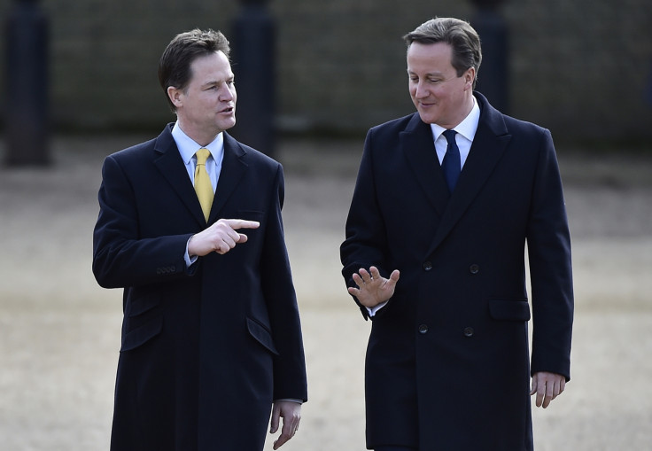 David Cameron Nick Clegg Coalition Summary