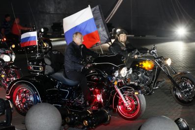 Putin Russia bikers