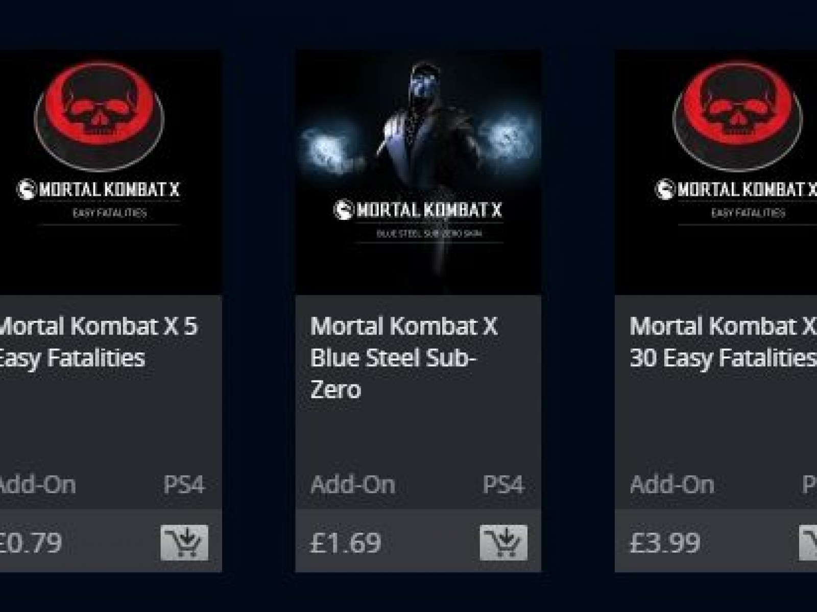 Mortal Kombat X selling 'Easy Fatalities' for cash