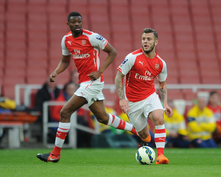 Jack Wilshere and Abou Diaby