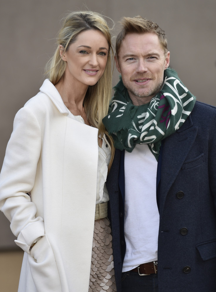 Ronan Keating and Storm Uechtritz