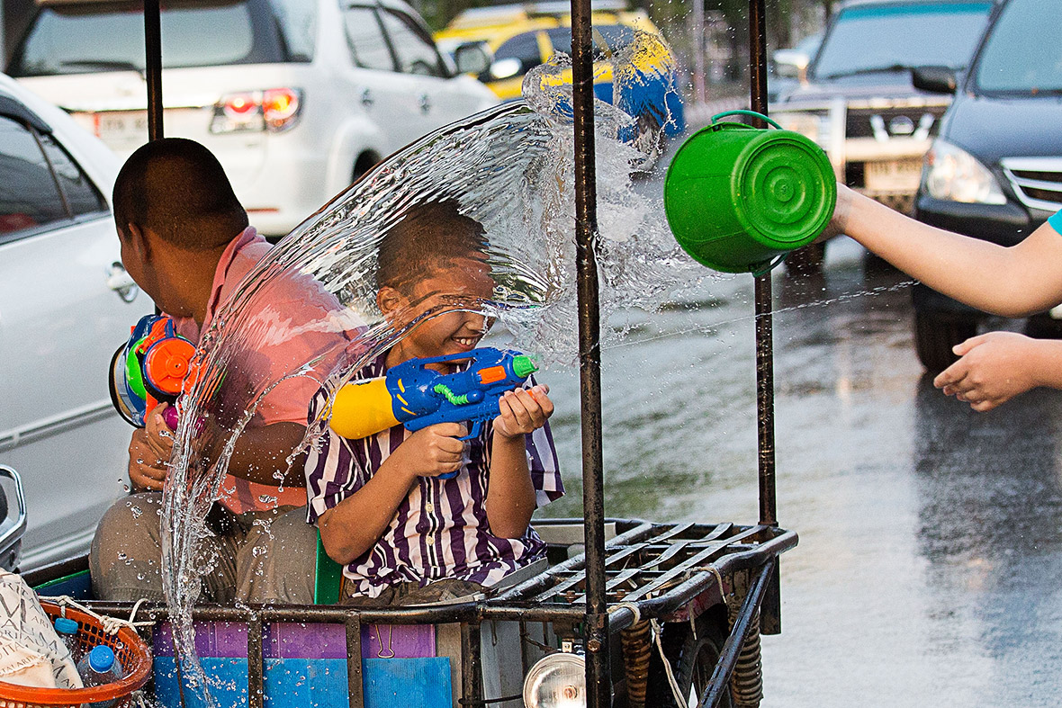 image Songkran songkran water festival thailand