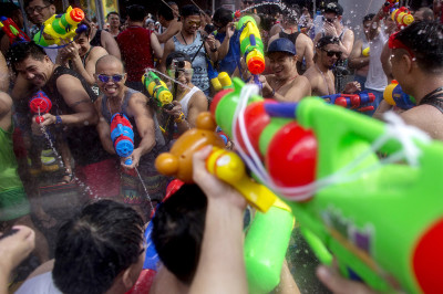 songkran water festival Thailand