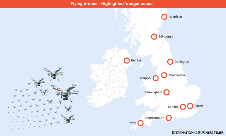 Some No Fly Zones in the UK