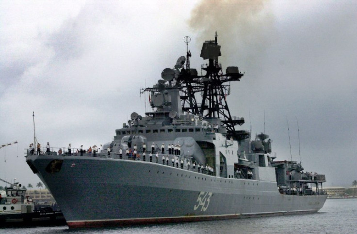 Russian Udaloy-class destroyer