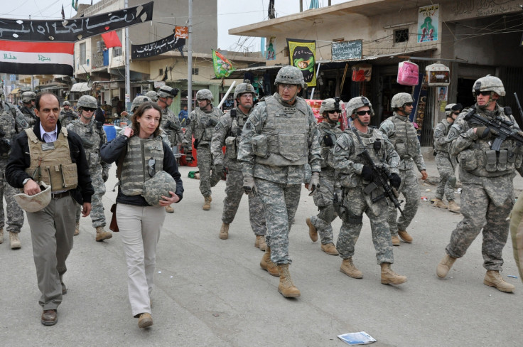 Emma Sky and Ray Odierno in Baghdad