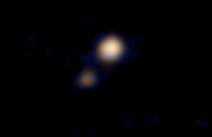 first photo colour pluto