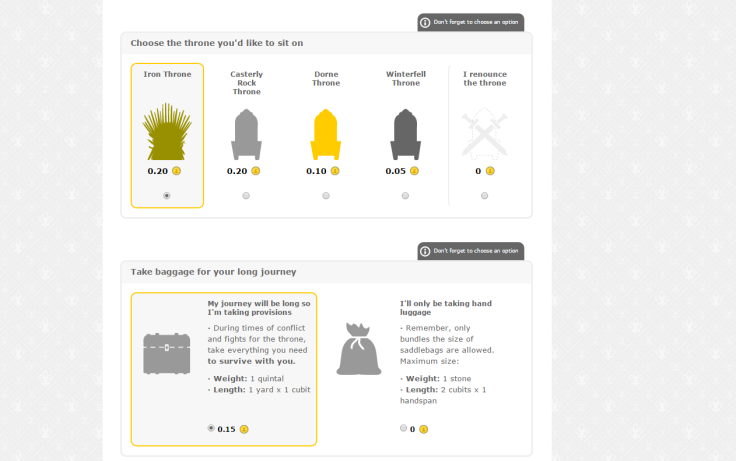 Game of Thrones Vueling