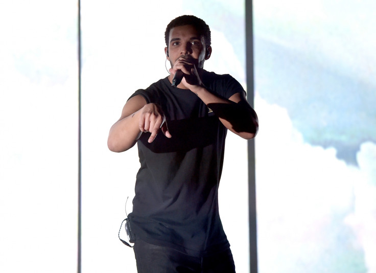 Drake performing