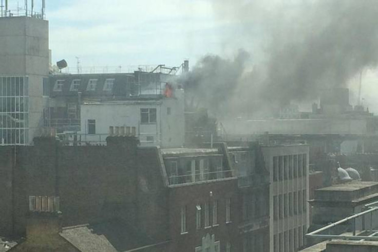 Great Portland Street fire