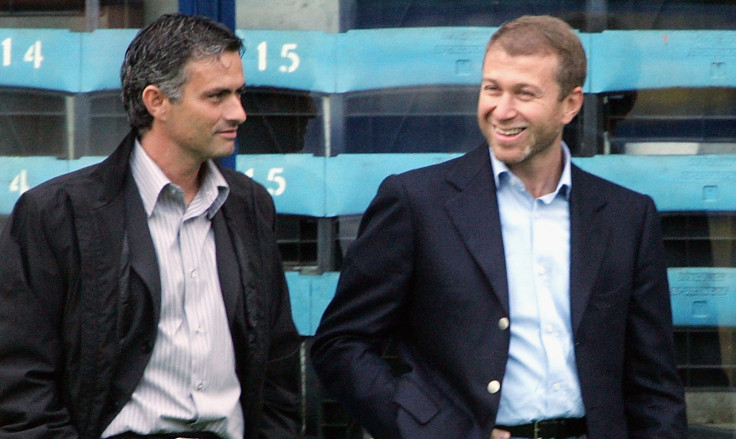 Jose Mourinho and Roman Abramovich